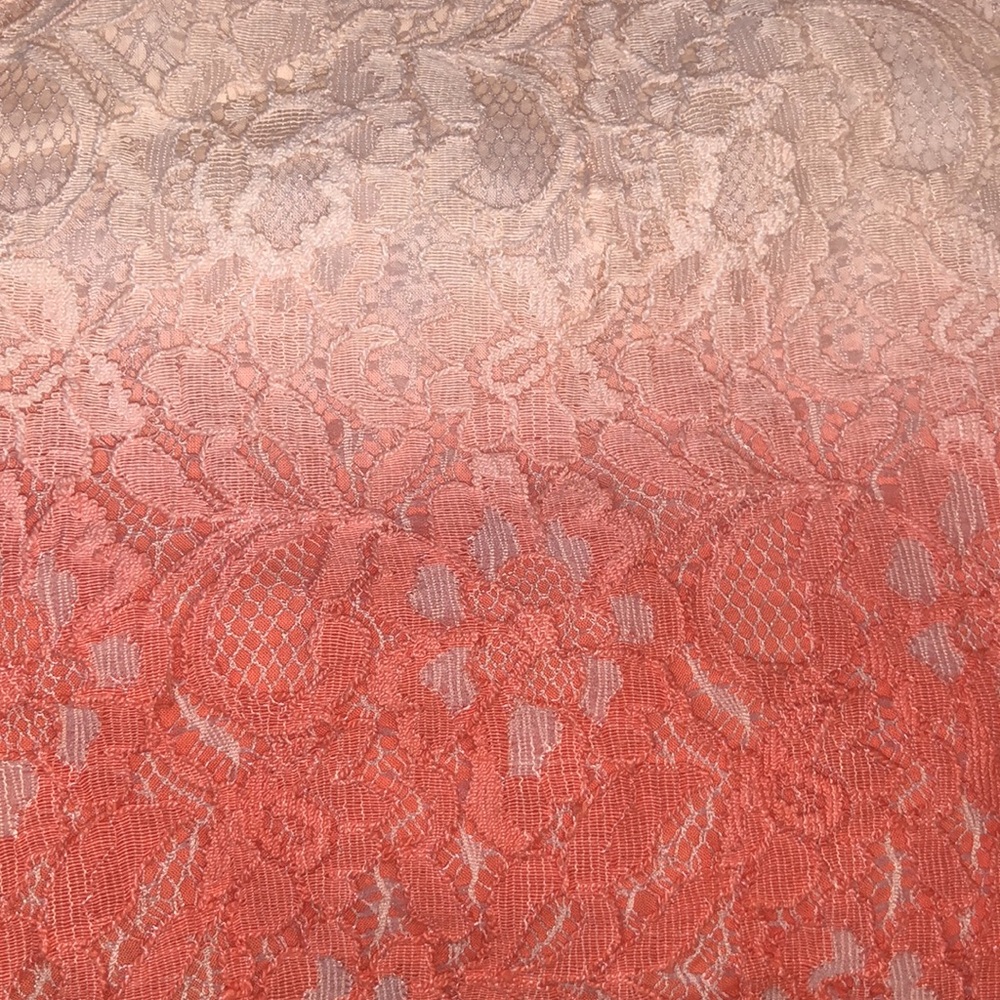 Charlotte Russe lace ombré Gradient pink shorts - Picture 6 of 6
